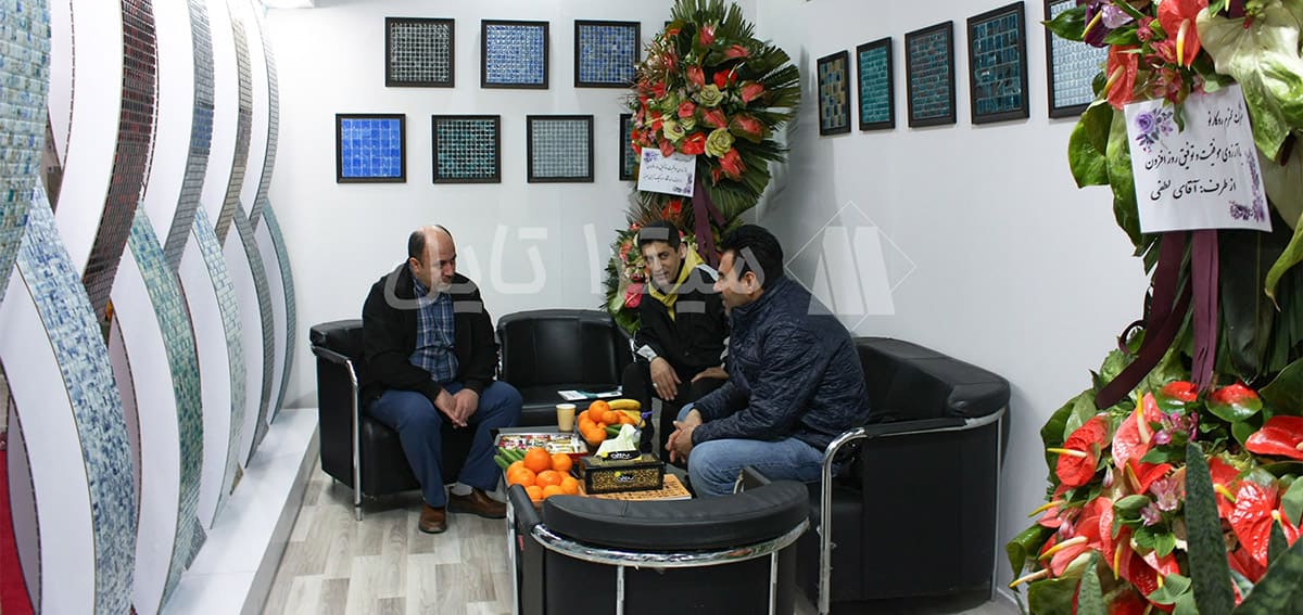 حضور فروشگاه میترا تایل در نمایشگاه